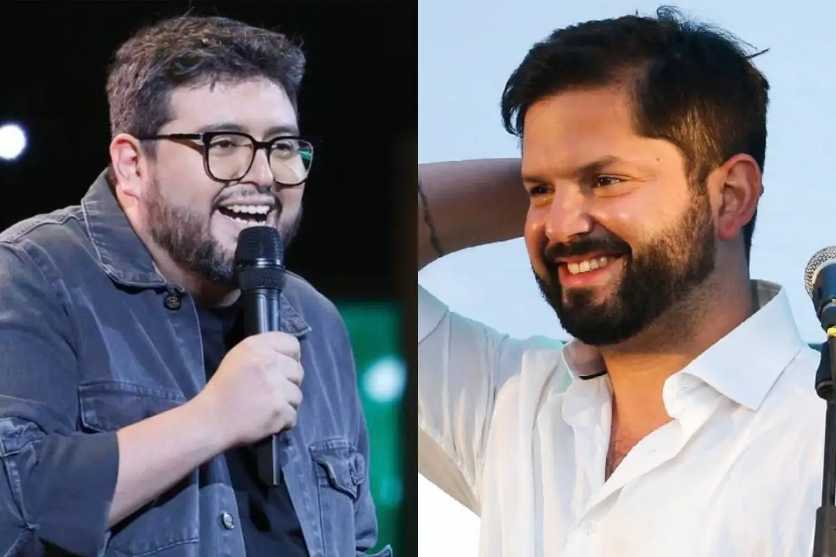 Luis Slimming y Gabriel Boric , Redes sociales