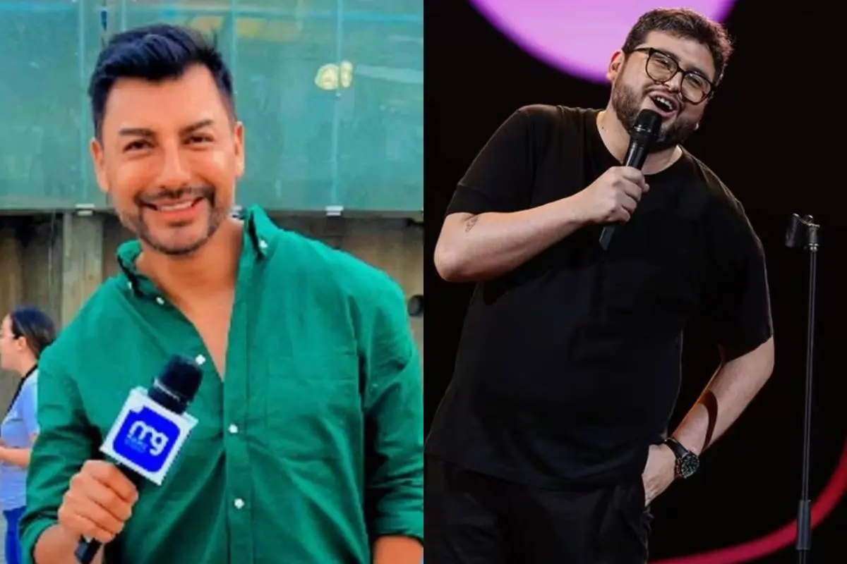 Andrés Caniulef y Luis Slimming, redes sociales 