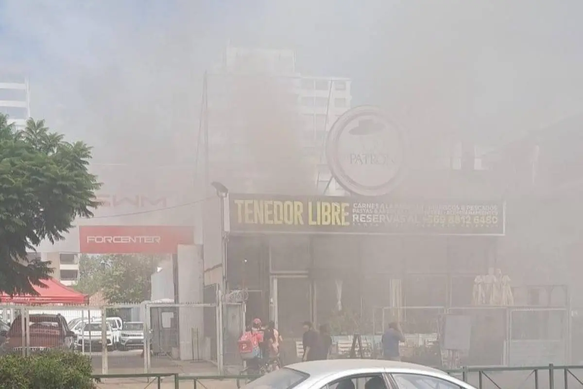 Incendio en Ñuñoa, cedida