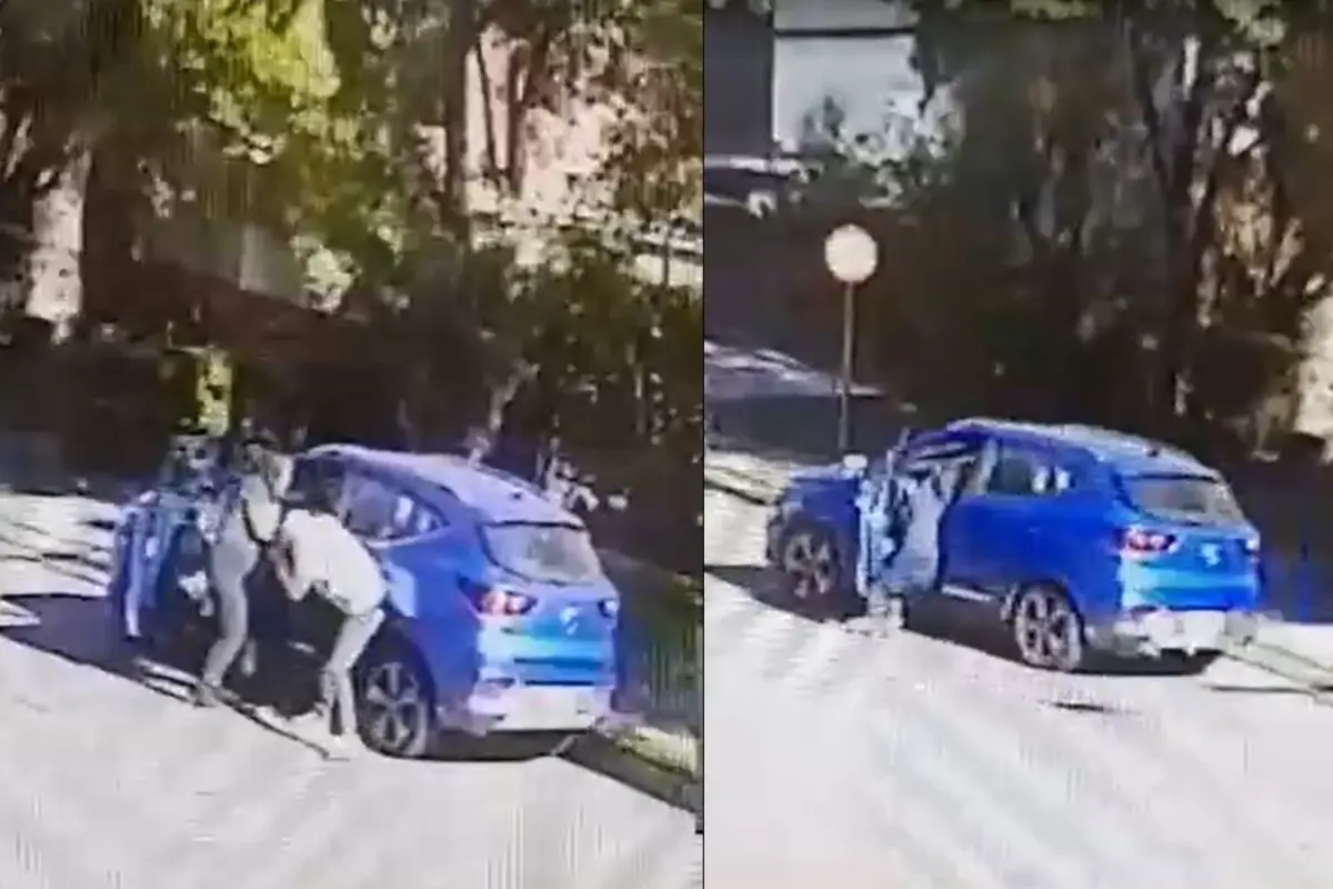 El asalto ocurrió a plena luz del día en Vitacura, Captura