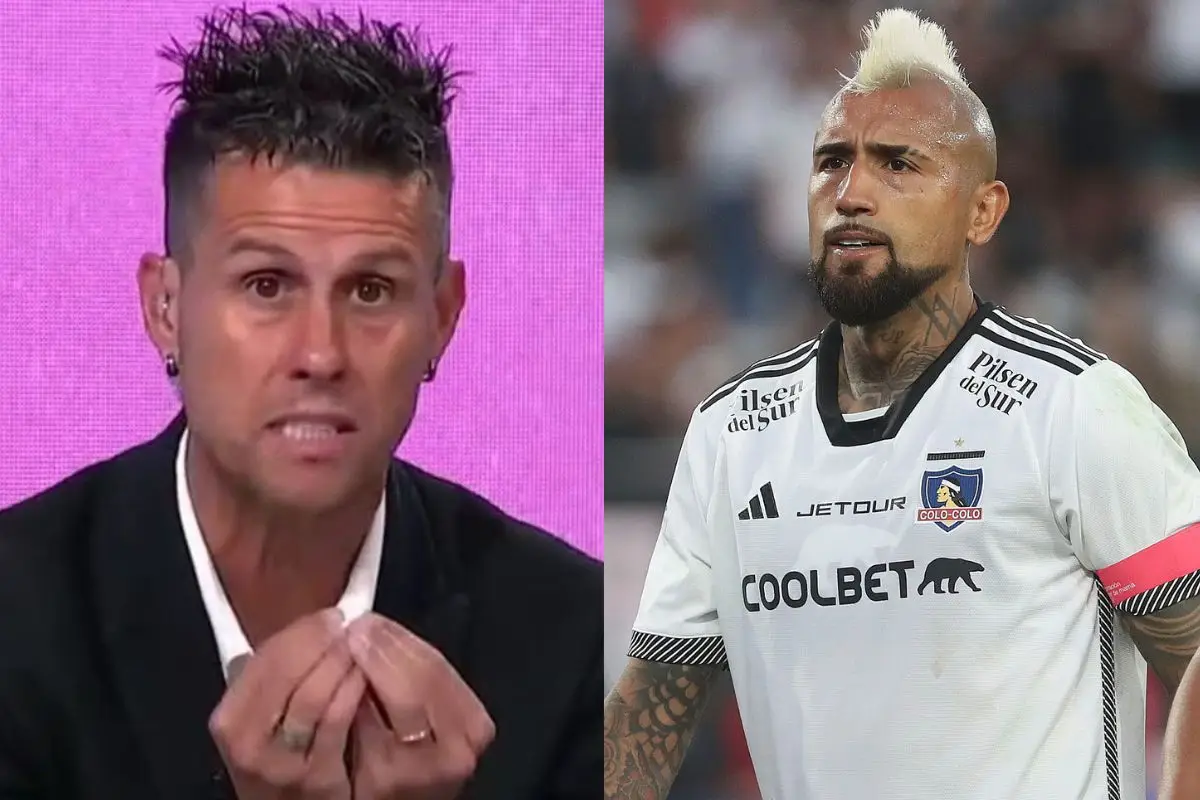 Diego Rivarola se cansó de Arturo Vidal, Agencia Uno