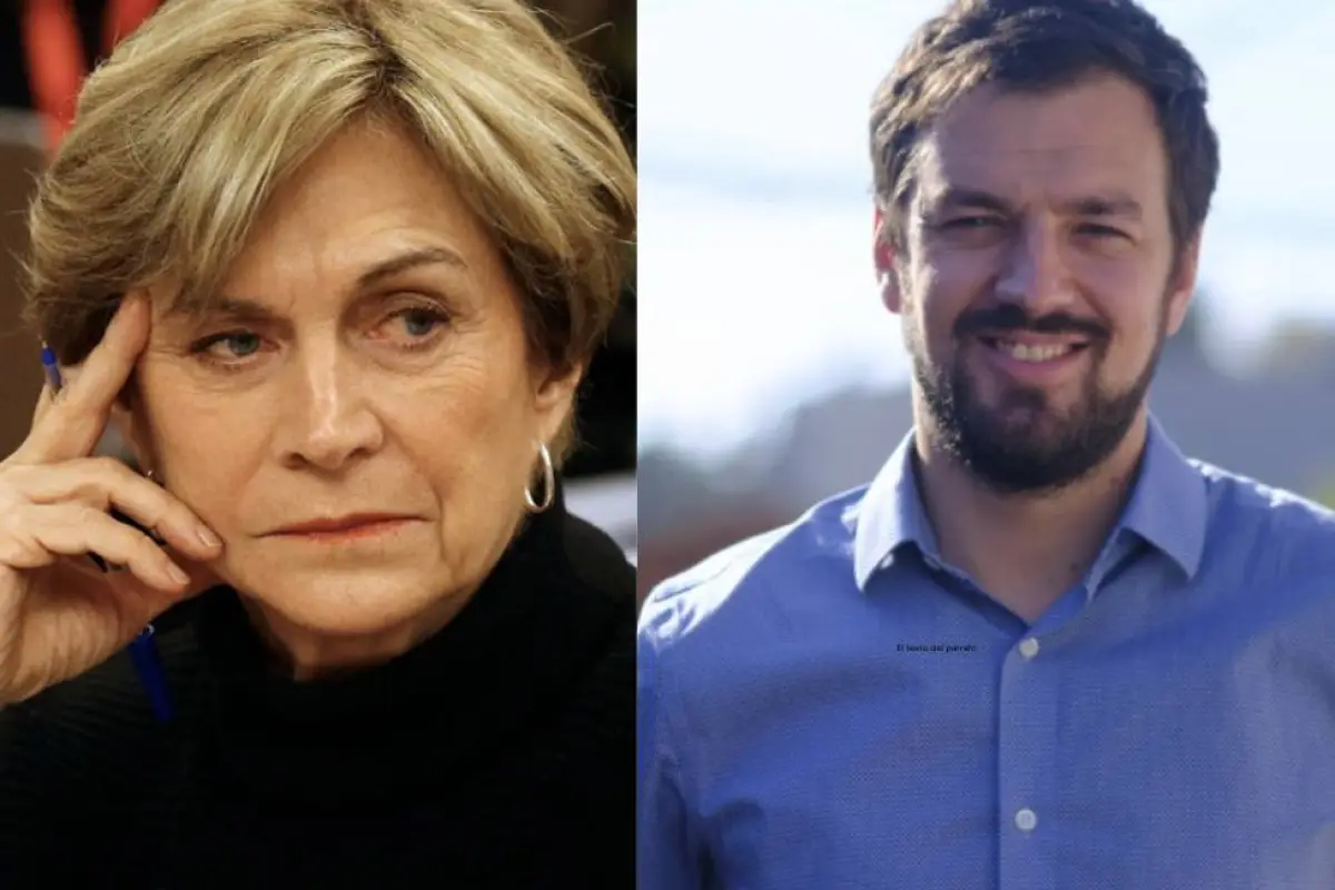 Evelyn Matthei y Tomás Vodanovic