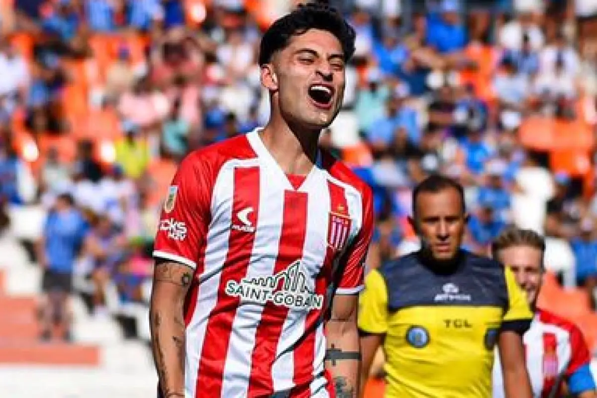 Javier Altamirano celebrando un gol la fecha pasada., instagram @javialtamirano7