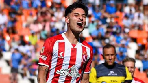 Javier Altamirano celebrando un gol la fecha pasada., instagram @javialtamirano7