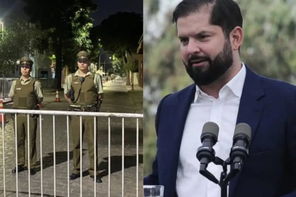 Gabriel Boric y Barrio Yungay