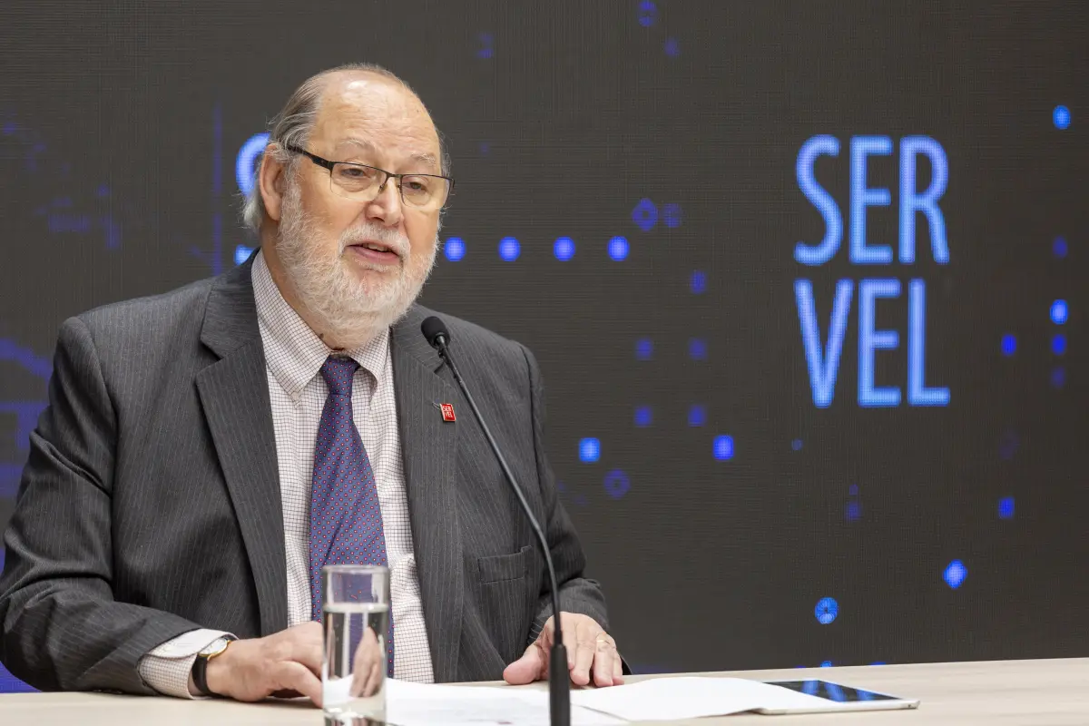Andrés Tagle, presidente del Servel , Agencia Uno