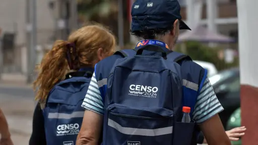 Censistas recorren las calles del país, Agencia Uno