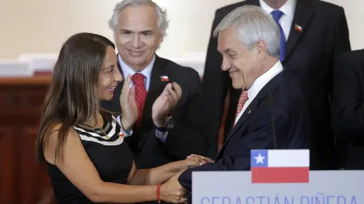 Cecilia Pérez y Sebastián Piñera, Agencia Uno
