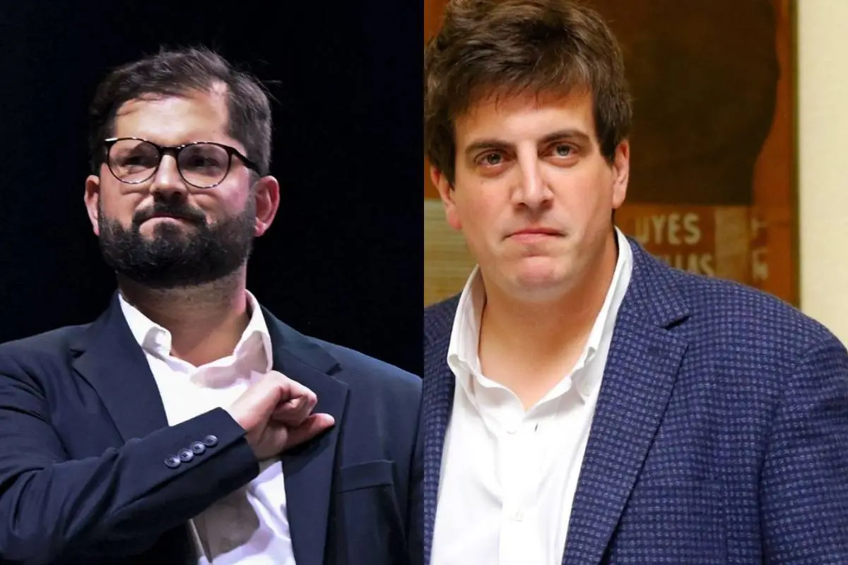 Gabriel Boric - Diego Schalper , redes sociales