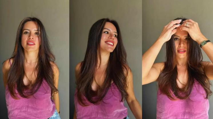 Cambio de look Angie Alvarado - Redes Sociales