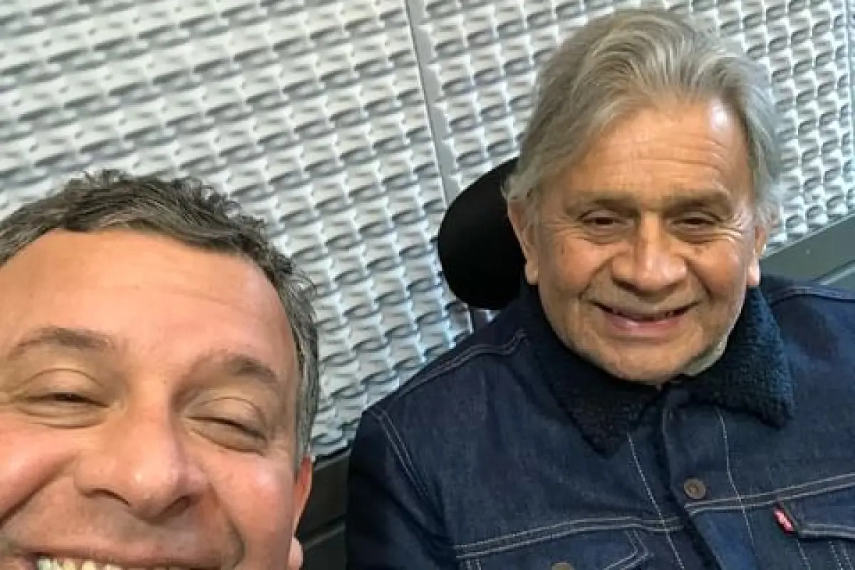 Willy Sabor y su padre, instagram @willysaboroficial