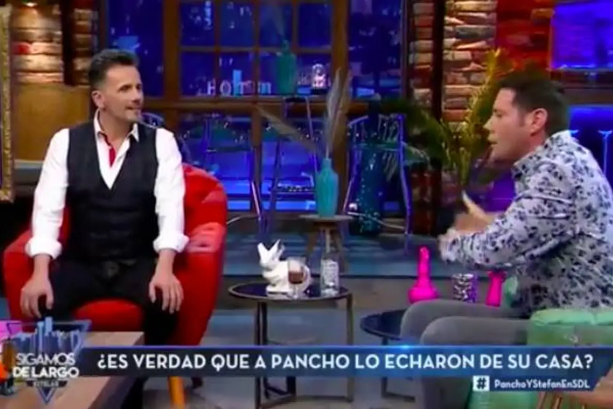 Pancho y Sergio en una entrevista en el 13., Captura de Video