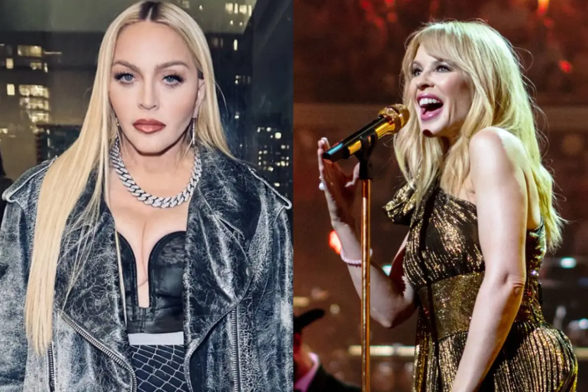 Madonna y Kylie Minogue, Redes Sociales