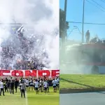 Hinchas de Colo Colo realizaron el \arengazo\, Twiiter