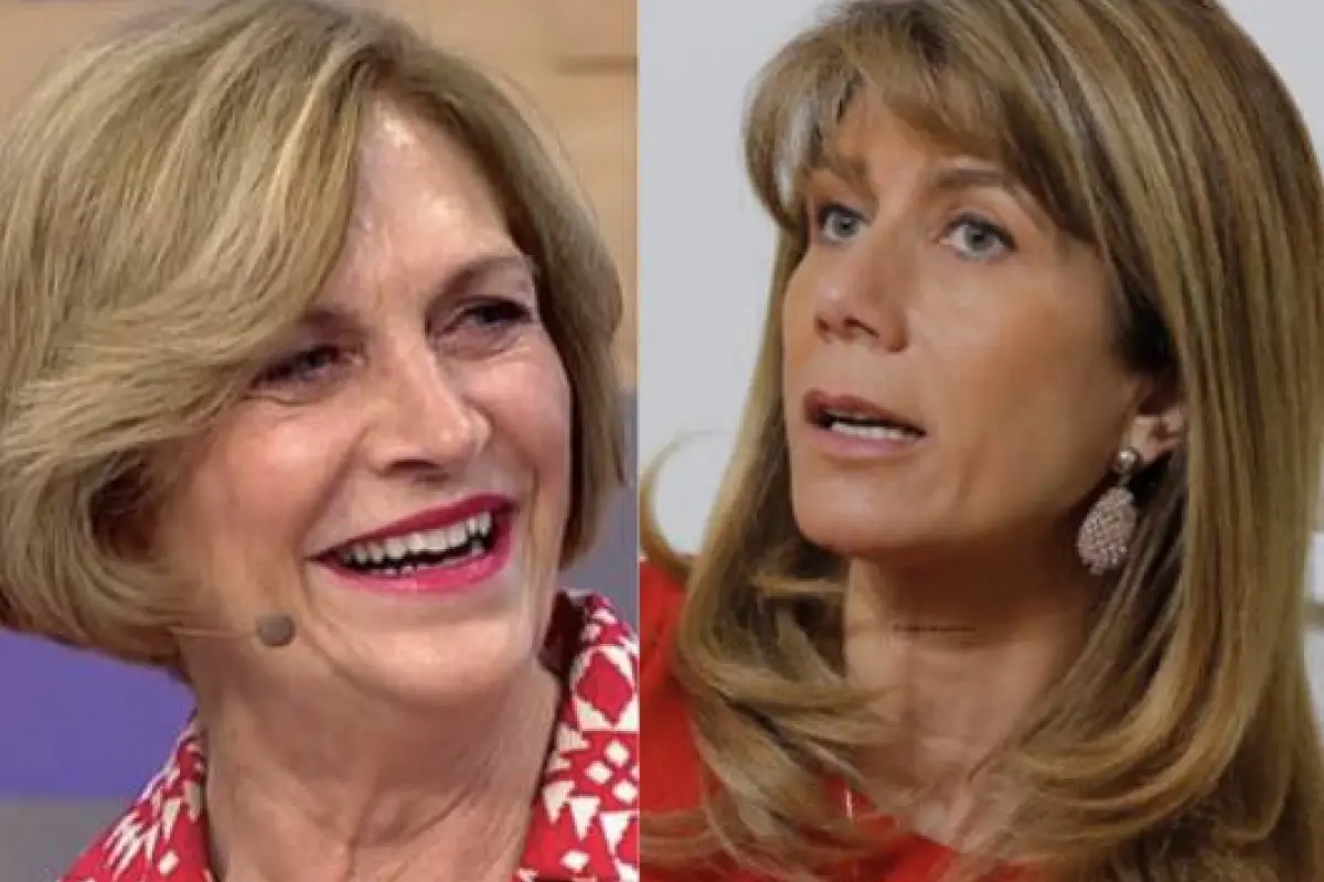 Ximena Rincón y Evelyn Matthei
