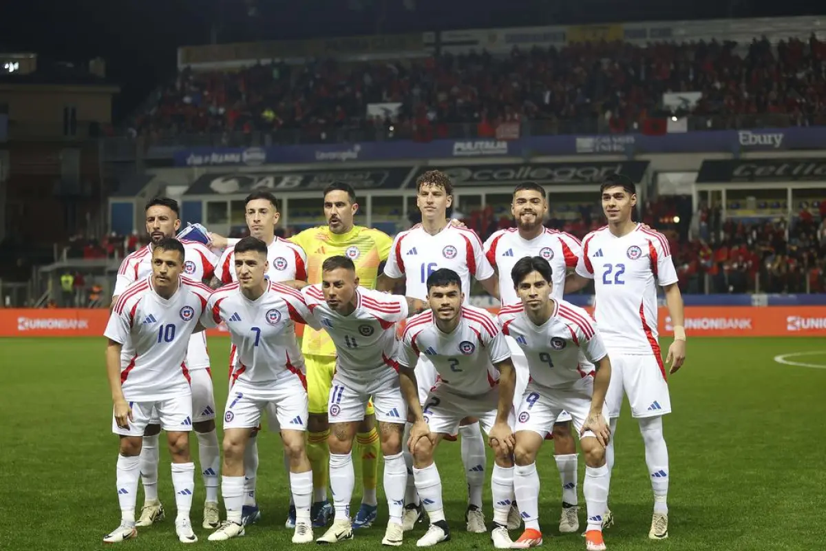 Chile afronta su segundo partido en tierras europeas., La Roja