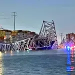 Derrumbe de puente, Baltimore, EEUU, Redes Sociales