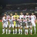 La formación de Chile ante Albania, La Roja