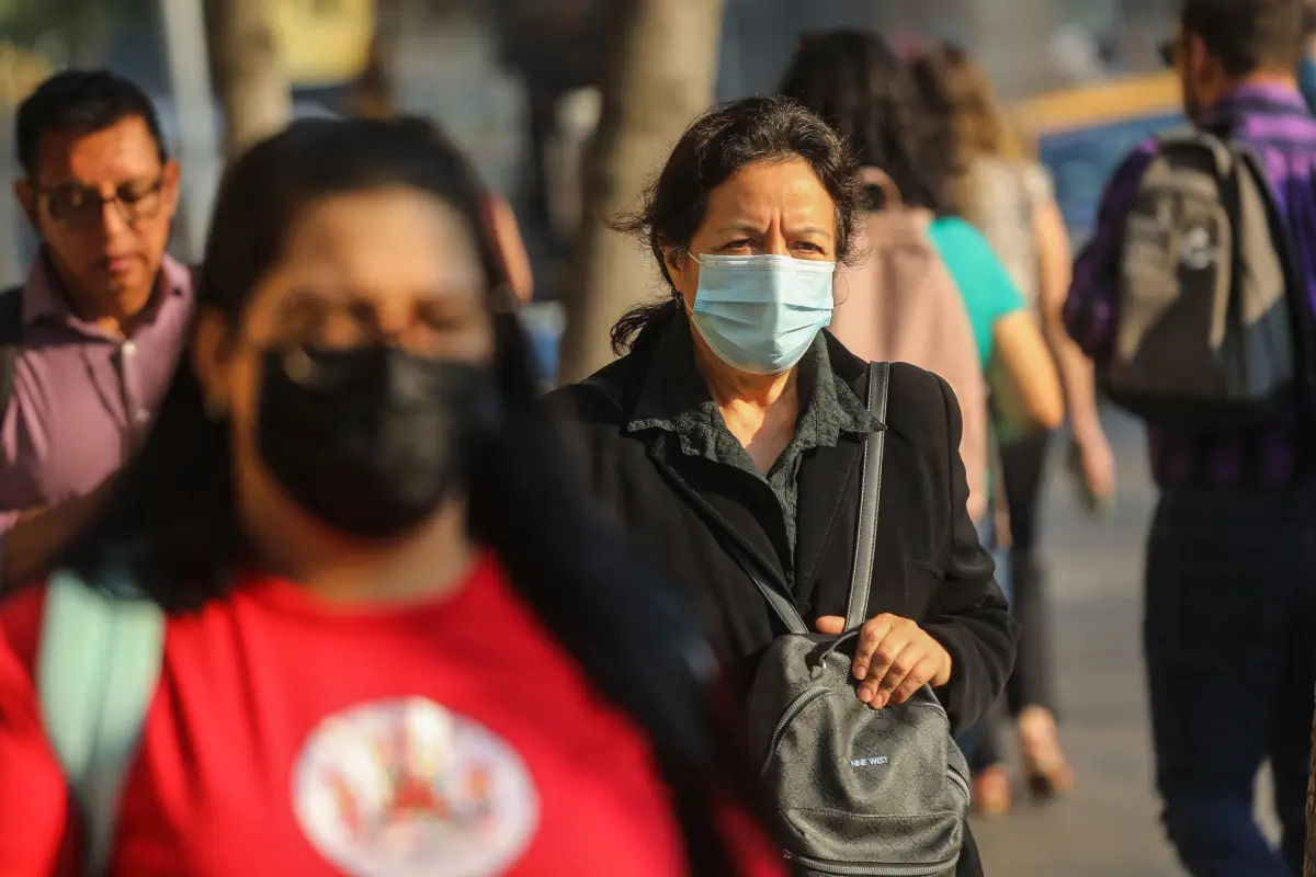 Uso de mascarillas , Agencia Uno