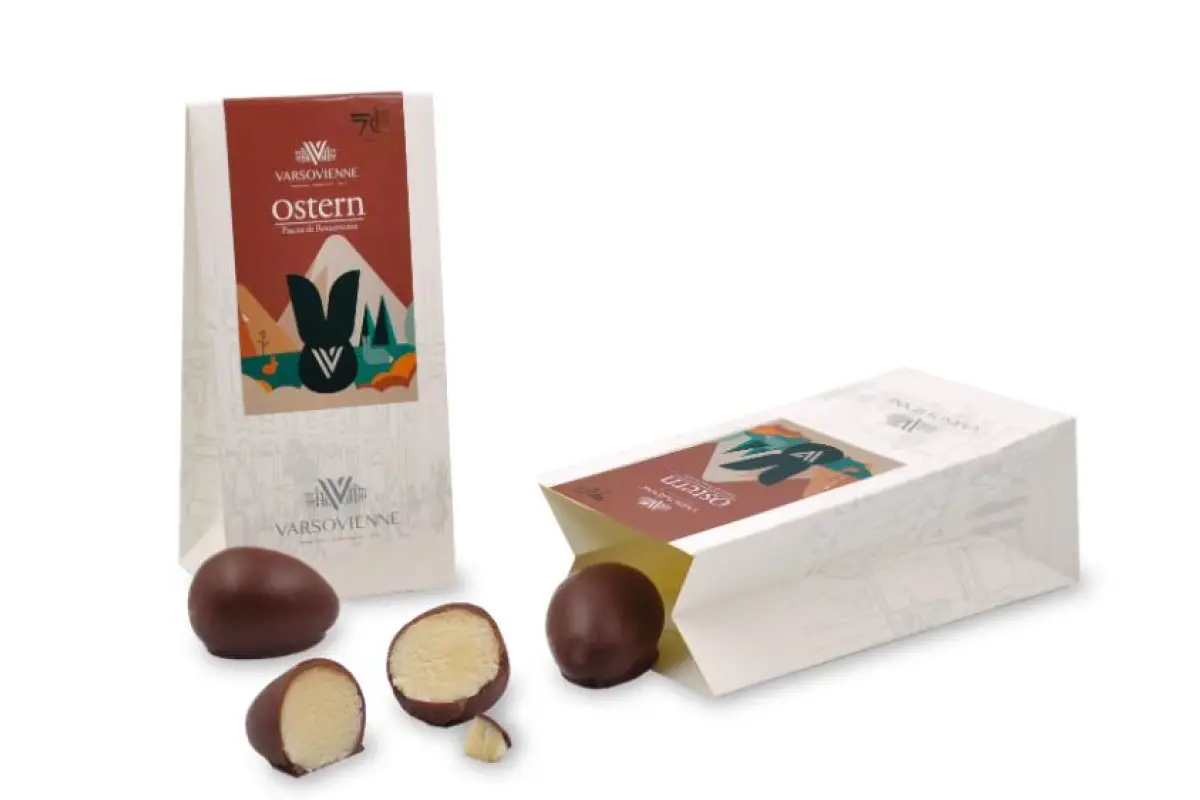 Huevos de chocolate Varsovienne, Cedida