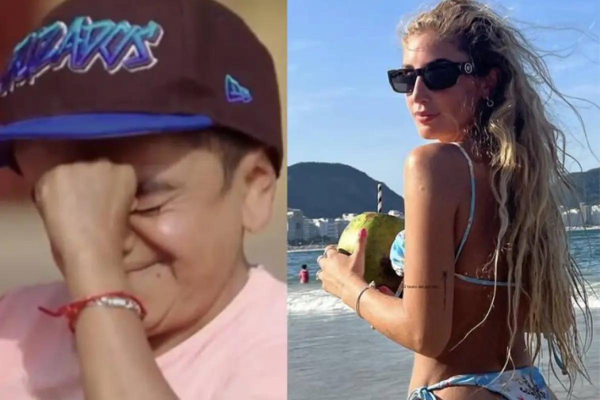 Daniela Castro y Miguelito