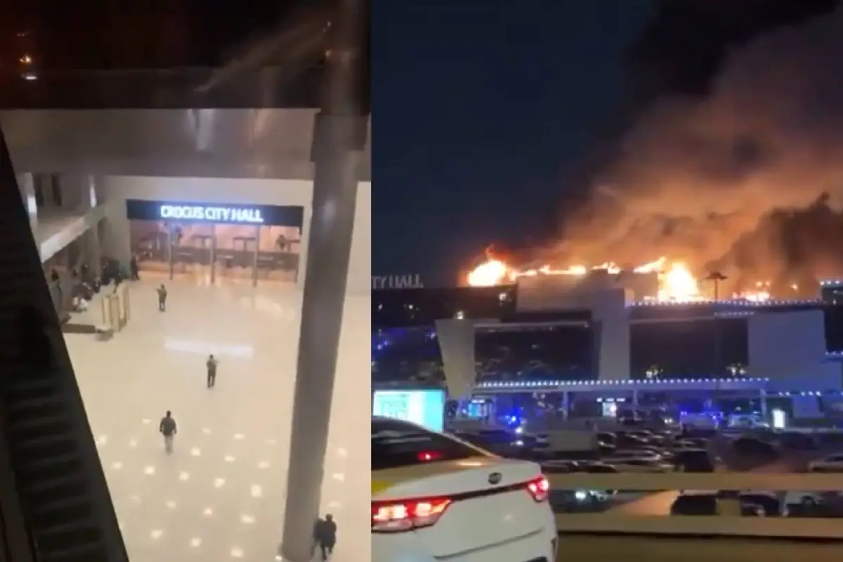 Atentado en Rusia, Captura video, redes sociales