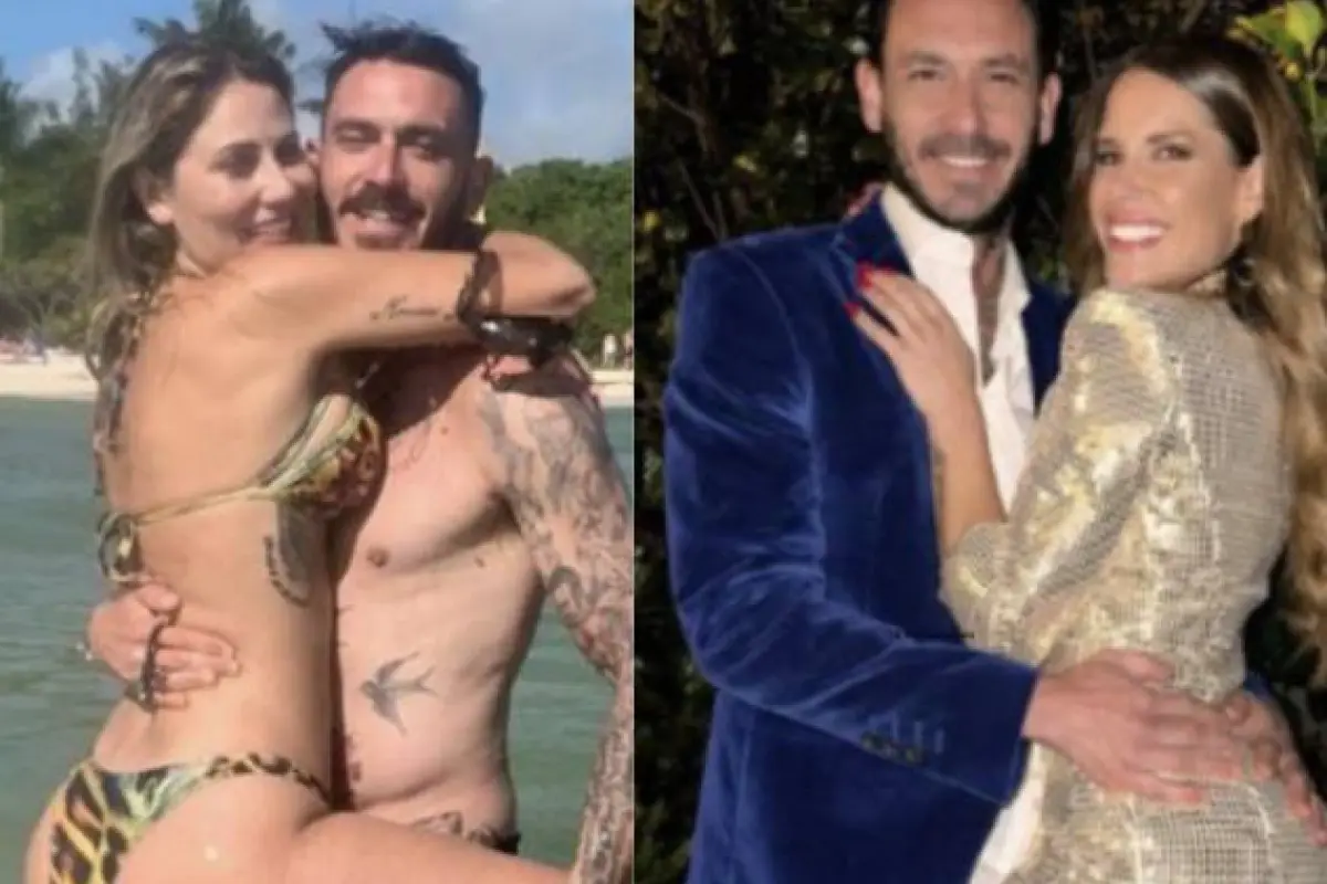 Mauricio Pinilla, Gisella Gallardo y Gala Caldirola