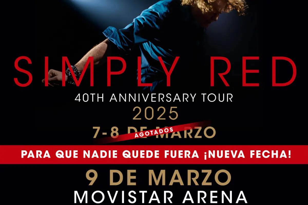 Simply Red, tercera fecha , Cedido