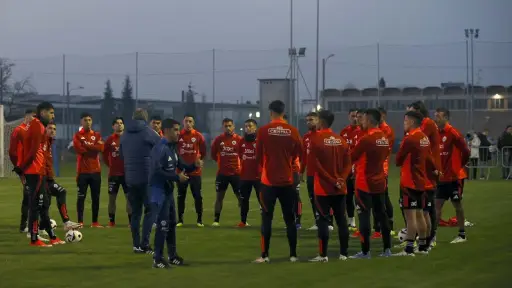 La Roja se prepara para el partido contra Albania, Redes sociales