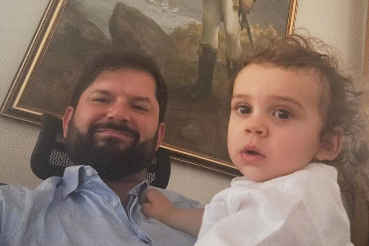 Presidente Boric y su sobrino, Redes Sociales