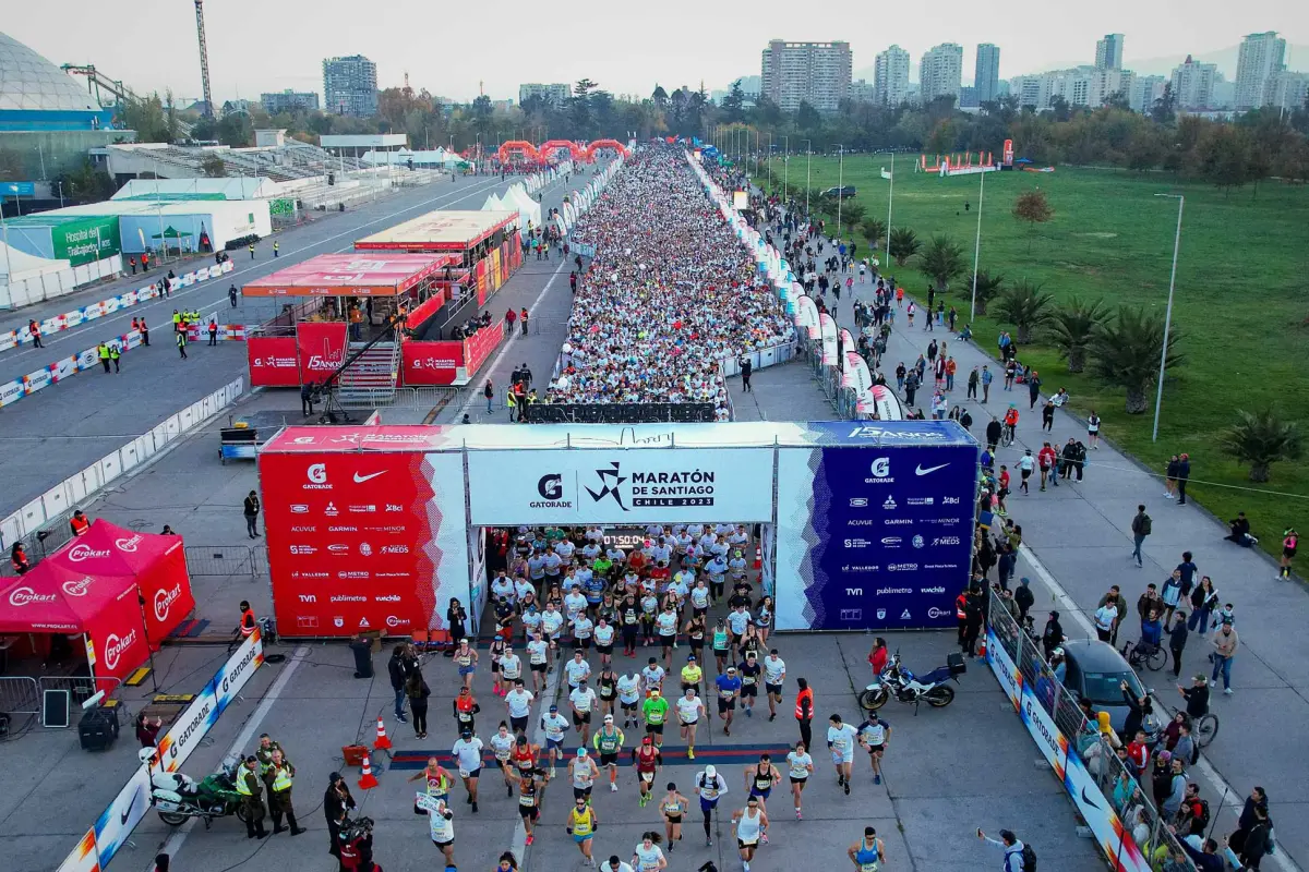 Maratón de Santiago, Maratón de Santiago | Redes sociales