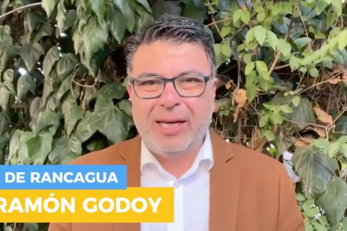 Juan Ramón Godoy, alcalde de Rancagua, Captura de pantalla