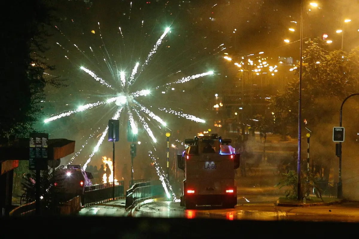 La violencia de se apodera de las calles los días 29 de marzo, Agencia Uno