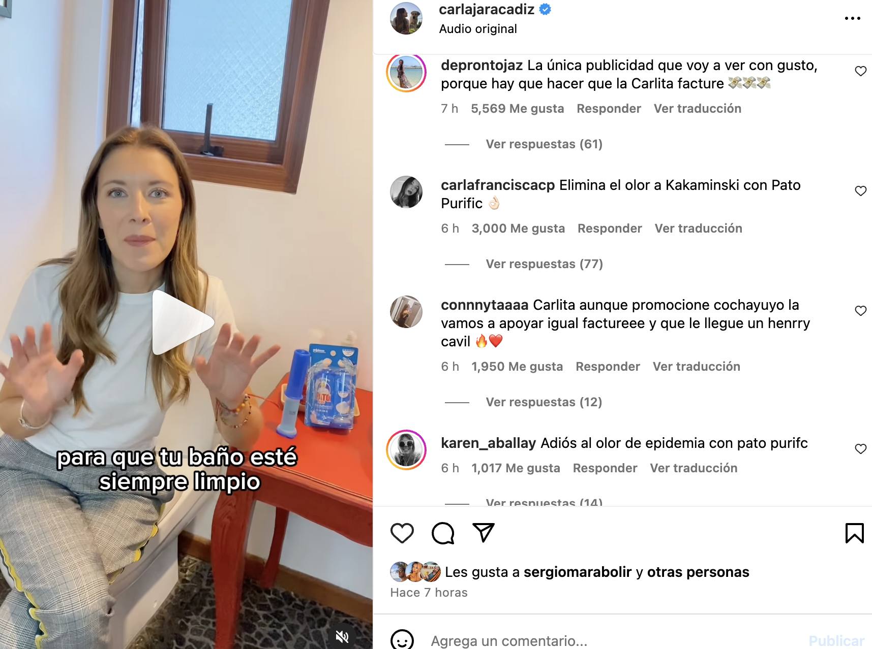Carla Jara - Instagram