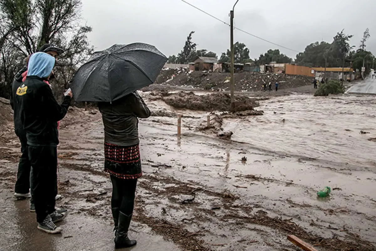 Lluvias en el norte del país, Redes sociales