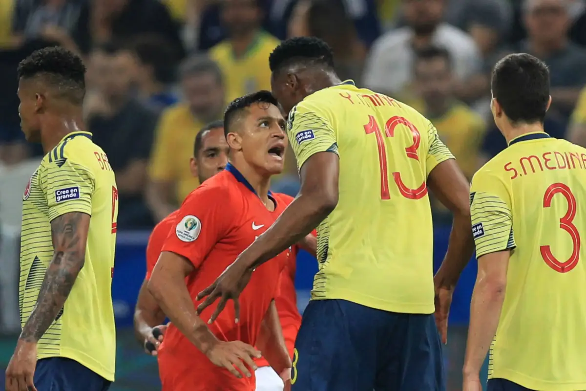 Alexi Sánchez y Yerry Mina, Redes sociales