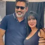 Anita Alvarado y su pareja Pablo Vargas ,Instagram