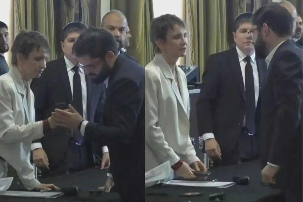 Gabriel Boric y Carolina Tohá, Captura