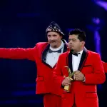 Paul Vásquez y Mauricio Medina en el Festival de Viña del Mar, Agencia Uno