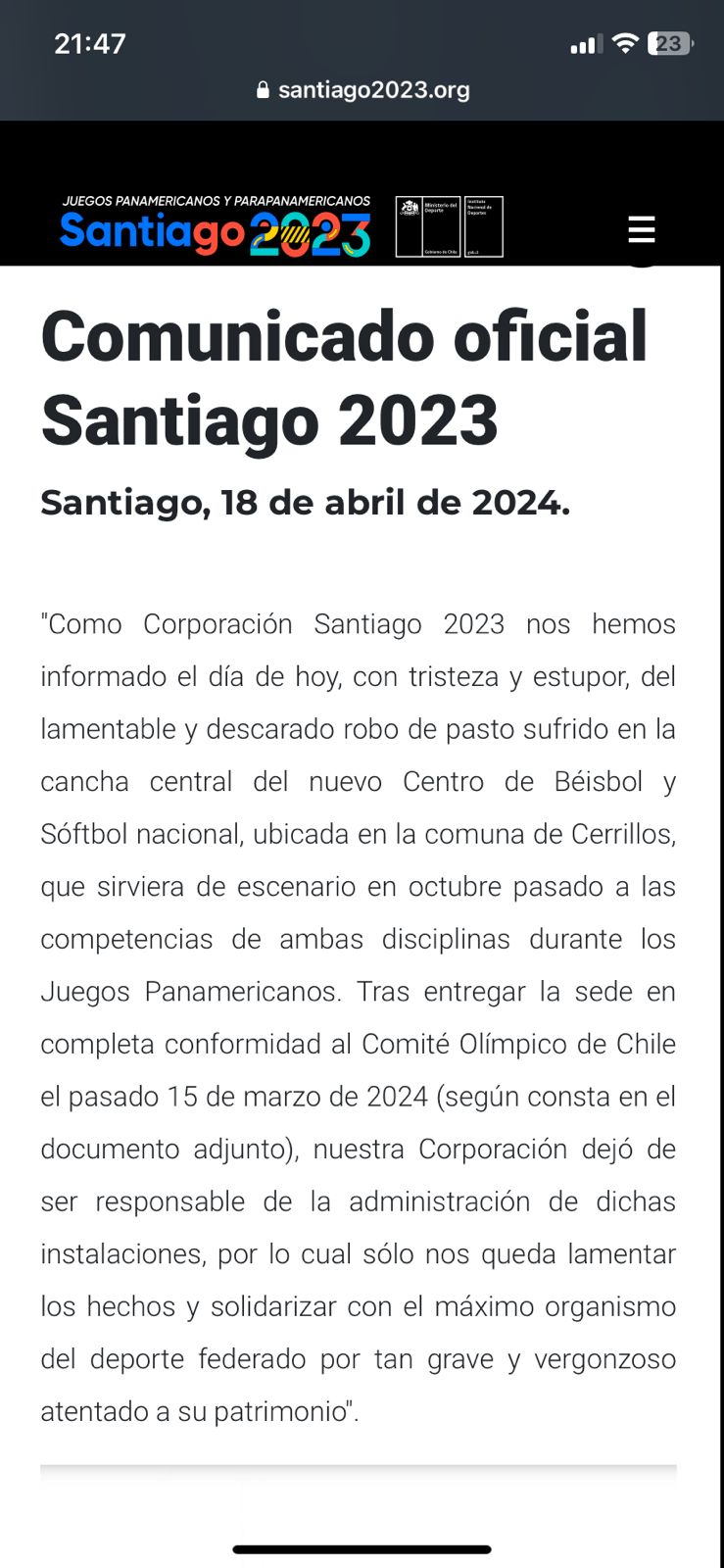 Santiago 2023 - X