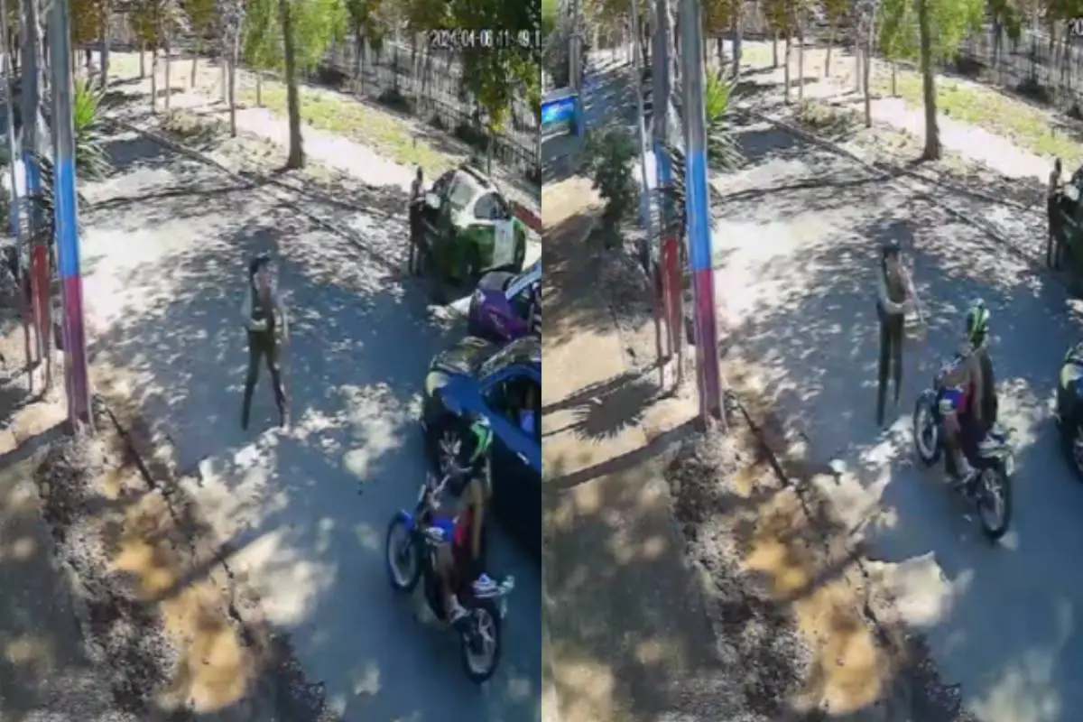 Atropello de carabinero, Captura de redes sociales