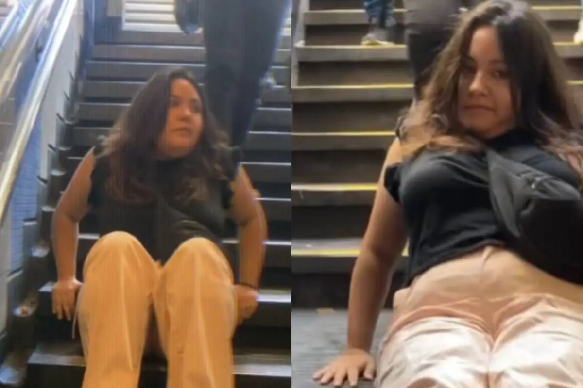 Joven denunció a Metro de Santiago, Captura de redes sociales