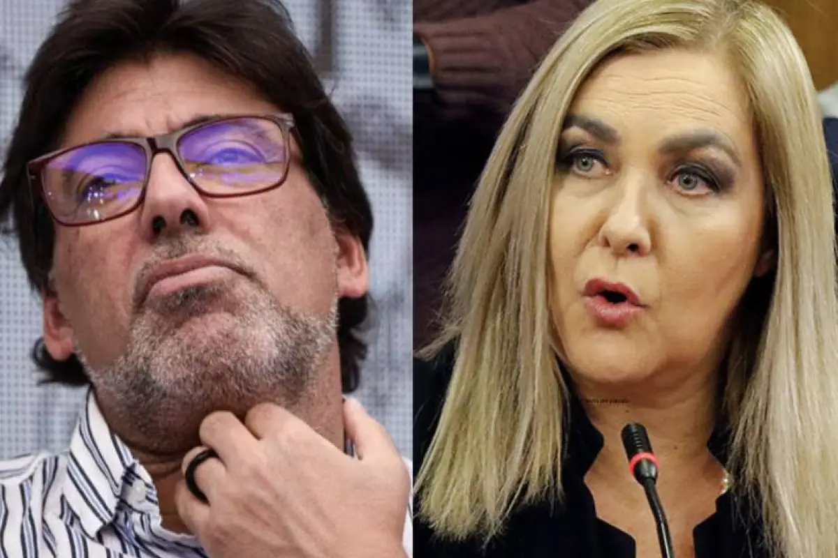 Daniel Jadue y Pamela Jiles