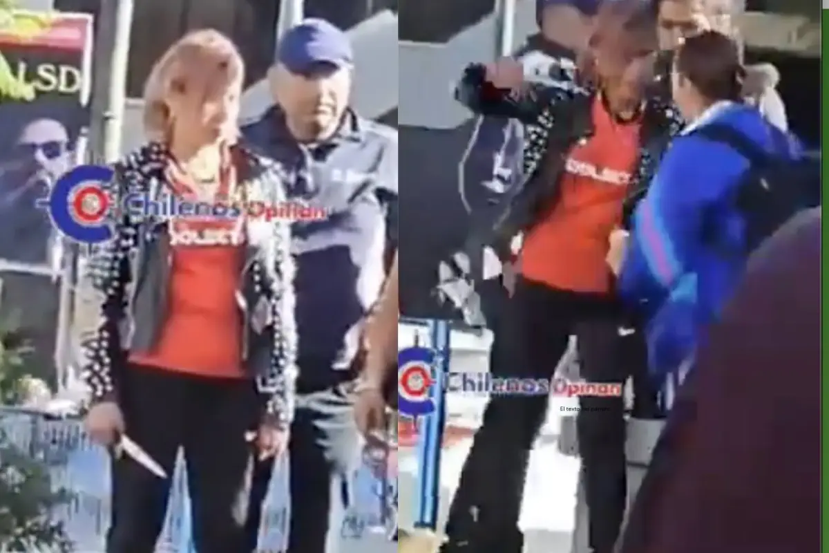 punk apuñala a mujer en Valparaíso