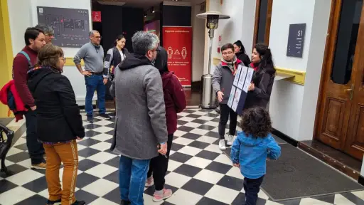 Museo de Bomberos de Santiago lanza programa para personas autistas , Cedida