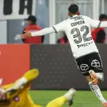 Lucas Cepeda marcó el 1-0 con el que terminó el partido, Agencia Uno