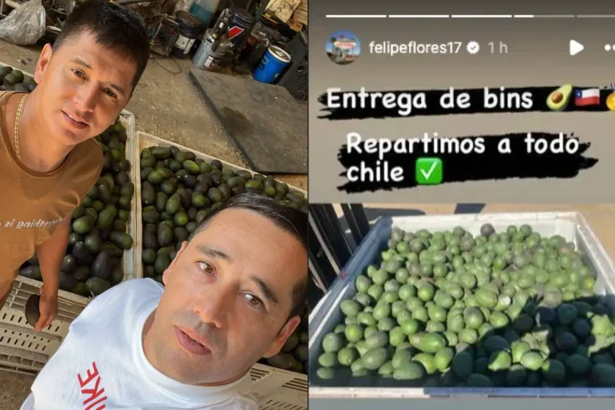 Emprendimiento de venta de palta de exjugadores , Captura de redes sociales