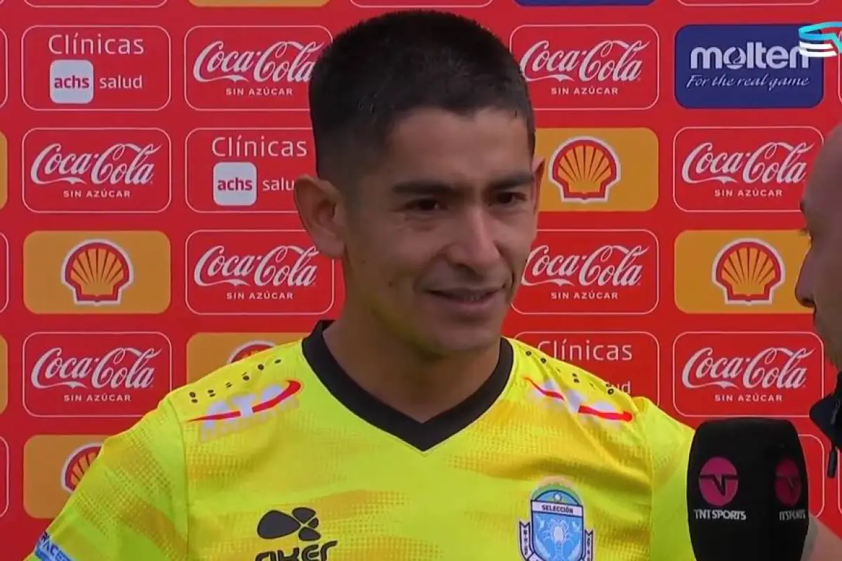 Héctor Melo fue elegido la figura del partido, Captura de pantalla