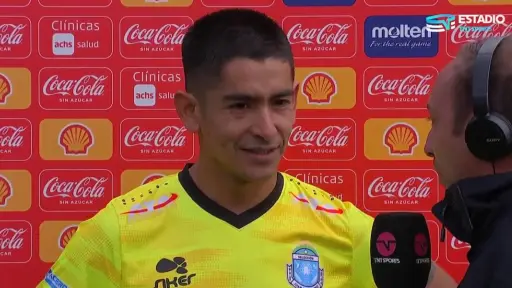 Héctor Melo fue elegido la figura del partido, Captura de pantalla