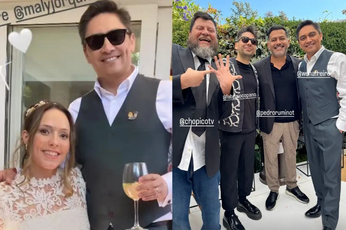 El matrimonio se celebró este sábado, Redes sociales